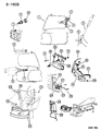Diagram for 1993 Chrysler Town & Country Headlight - 4576892