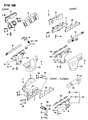 Diagram for 1991 Dodge Stealth Exhaust Manifold Gasket - MD168115