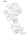 Diagram for Jeep Comanche Radiator Support - 55005028