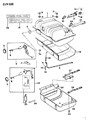 Diagram for 1995 Jeep Cherokee Fuel Tank Strap - 52000128