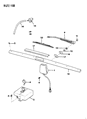 Diagram for 2000 Jeep Wrangler Wiper Blade - WB000013AE