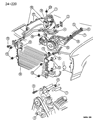Diagram for Jeep Grand Wagoneer A/C Service Cap - 55035972