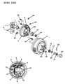 Diagram for Chrysler LeBaron Wheel Cylinder - V2103246AA