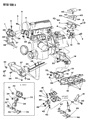 Diagram for Dodge Daytona Engine Mount Bracket - 4505496