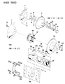 Diagram for Jeep Grand Wagoneer Brake Disc - V5015965AB