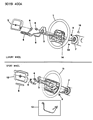 Diagram for Chrysler LeBaron Steering Wheel - WM17JRX