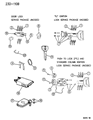 Diagram for Dodge Spirit Ignition Lock Assembly - 4778122