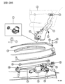 Diagram for Dodge Neon Windshield Washer Nozzle - 5263881