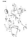 Diagram for Jeep Grand Wagoneer Power Steering Reservoir - 52006395