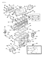 Diagram for Dodge Aries Cylinder Head - R0550937
