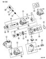 Diagram for 1993 Jeep Grand Wagoneer Power Steering Pump - R2088139