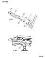 Diagram for 1991 Dodge D150 Air Duct - 53006937