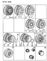 Diagram for Chrysler Town & Country Wheel Cover - 4626103
