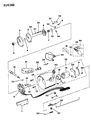 Diagram for 1986 Jeep Wagoneer Wiper Switch - 56000031