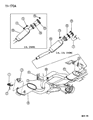 Diagram for 1996 Chrysler Cirrus Exhaust Pipe - 5278136