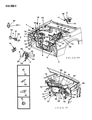 Diagram for Chrysler Laser A/C Expansion Valve - 4176999