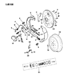Diagram for Jeep Wrangler Parking Brake Cable - 3461662