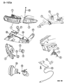 Diagram for Chrysler New Yorker Headlight - V7108256AA