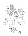 Diagram for 1992 Dodge Colt Wheel Cylinder - MB134975
