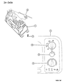 Diagram for Dodge Ram 2500 A/C Switch - 4882482