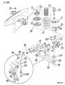 Diagram for Dodge Neon Axle Support Bushings - 4626447