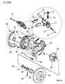 Diagram for Chrysler LHS Wheel Hub - V2509011AA