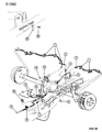 Diagram for 1996 Jeep Cherokee Brake Line - 52007592