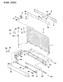Diagram for 1992 Jeep Wrangler Lift Support - G0004761