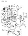 Diagram for 1992 Chrysler Town & Country Brake Proportioning Valve - 4509322