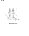 Diagram for Chrysler Laser Brake Master Cylinder Reservoir - 4294045