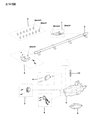 Diagram for Jeep Wagoneer Throttle Body - 33003195