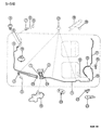 Diagram for 1995 Jeep Wrangler Brake Line - V1128778AA