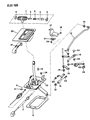 Diagram for 1985 Jeep Cherokee Automatic Transmission Shifter - 53000865