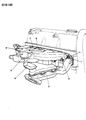 Diagram for 1993 Dodge Shadow Exhaust Manifold - 4621028
