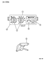 Diagram for 1997 Jeep Grand Cherokee A/C Switch - 55115842