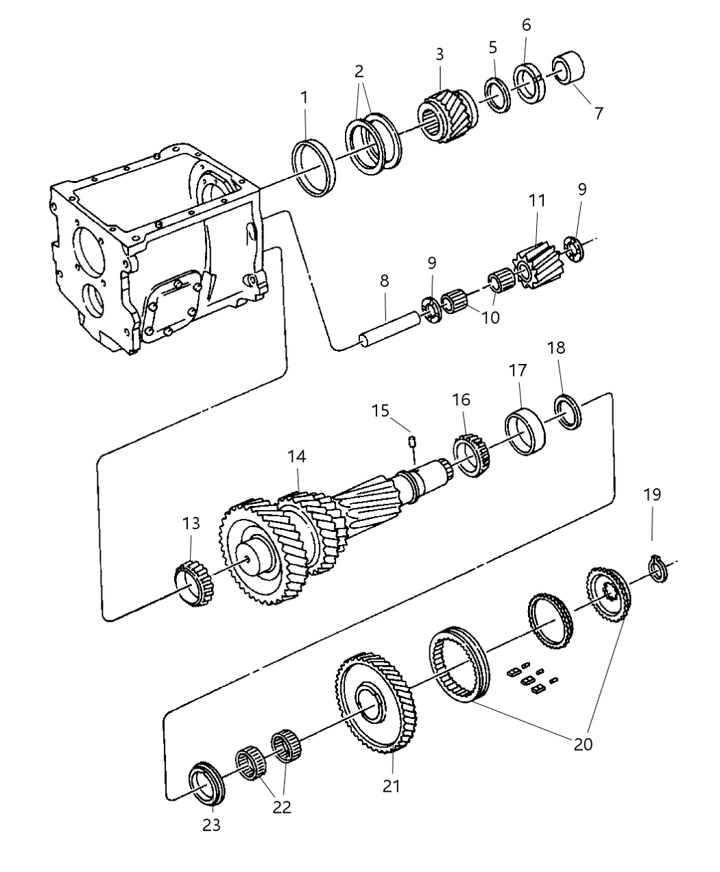 Mopar 5017923AA Bearing-IDLER Gear