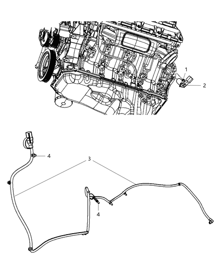 2011 Ram 1500 Engine Cylinder Block Heater Diagram 2