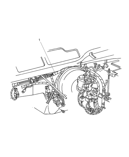 2003 Jeep Liberty Wiring-HEADLAMP To Dash Diagram for 56009971AK