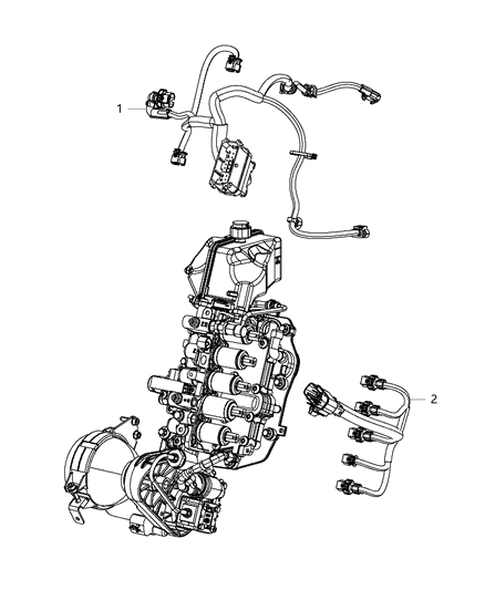 2014 Dodge Dart Wiring - Transmission Diagram