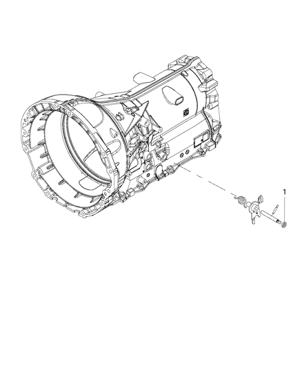 2014 Jeep Grand Cherokee Parking Sprag & Related Parts Diagram 2