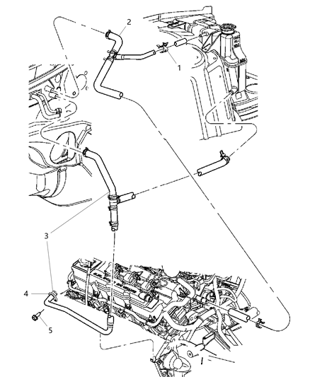 2008 Dodge Magnum Heater Plumbing Diagram 1