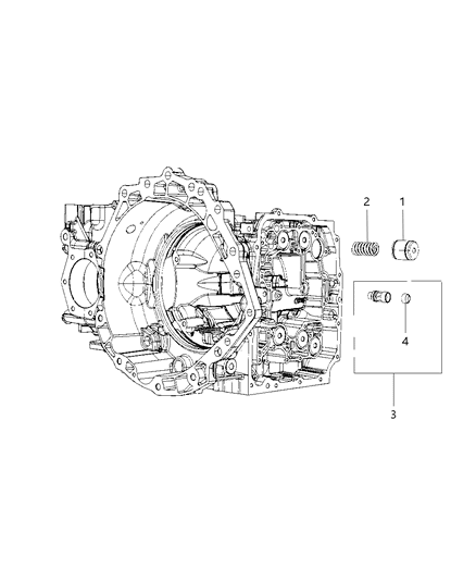 2014 Dodge Avenger Accumulator & Related Parts Diagram 2