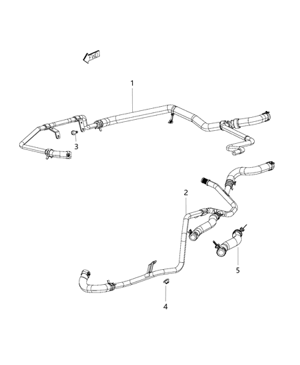 2015 Chrysler 300 Heater Plumbing Diagram 1