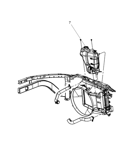 2009 Chrysler Town & Country Engine Compartment Diagram