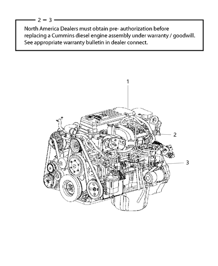 2020 Ram 4500 Engine Assembly And Service Long Block Engine Diagram 2