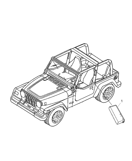 2008 Jeep Wrangler Air Bags Side Diagram