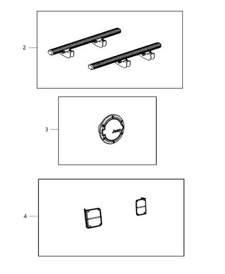 2012 Jeep Wrangler Decor Kit-Fuel Door Diagram for 82210285
