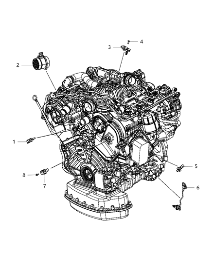 2011 Jeep Grand Cherokee Sensors - Diesel Engine Diagram