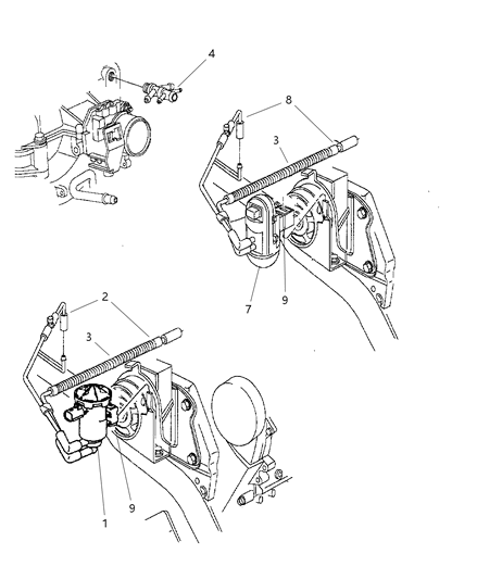 1999 Chrysler Town & Country SOLENOID-Proportional PURGE Diagram for 4861175AA