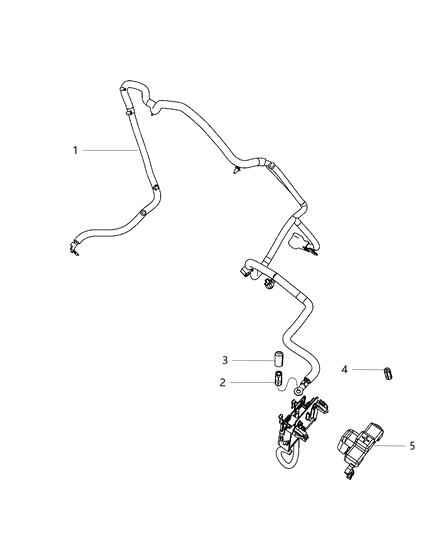 2013 Jeep Grand Cherokee Electrical Battery Alternator Wiring Diagram for 68090831AC
